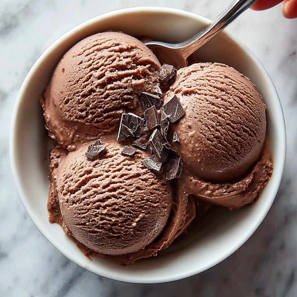 Chocolate Greek Frozen Yogurt Recipe - Recipe Image