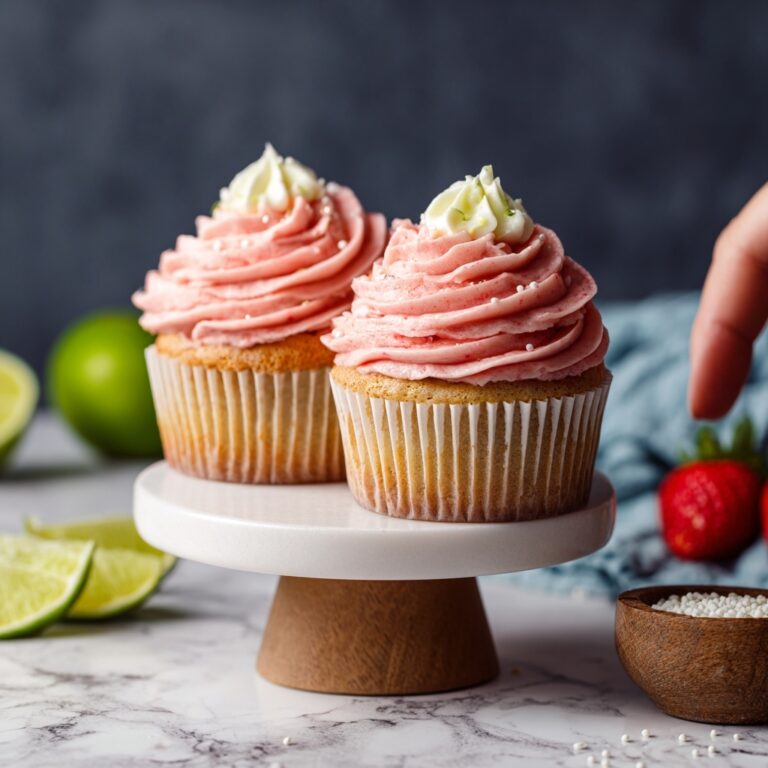 Gluten-Free Lime Agave Cupcakes with Cream Cheese Swirl and Lime Glaze Recipe