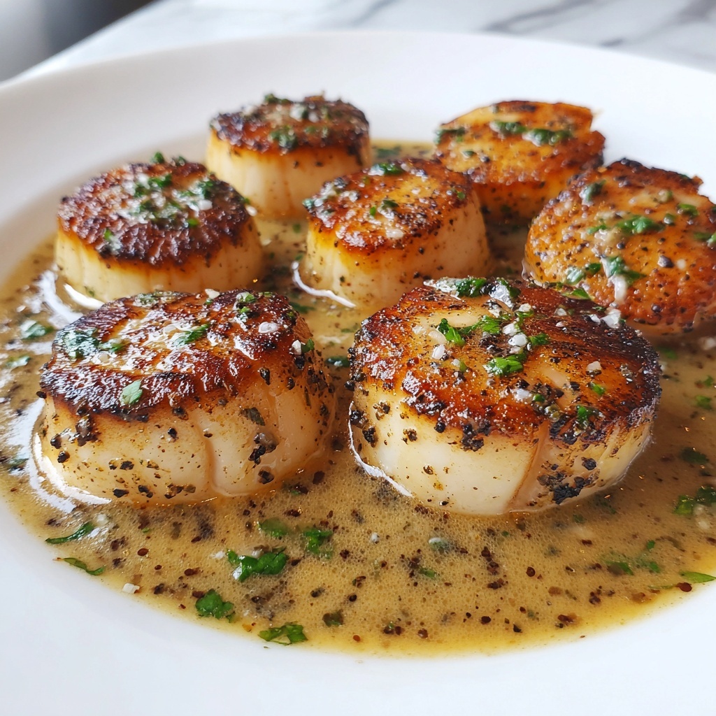 Lemon Garlic Scallops Recipe - Recipe Image