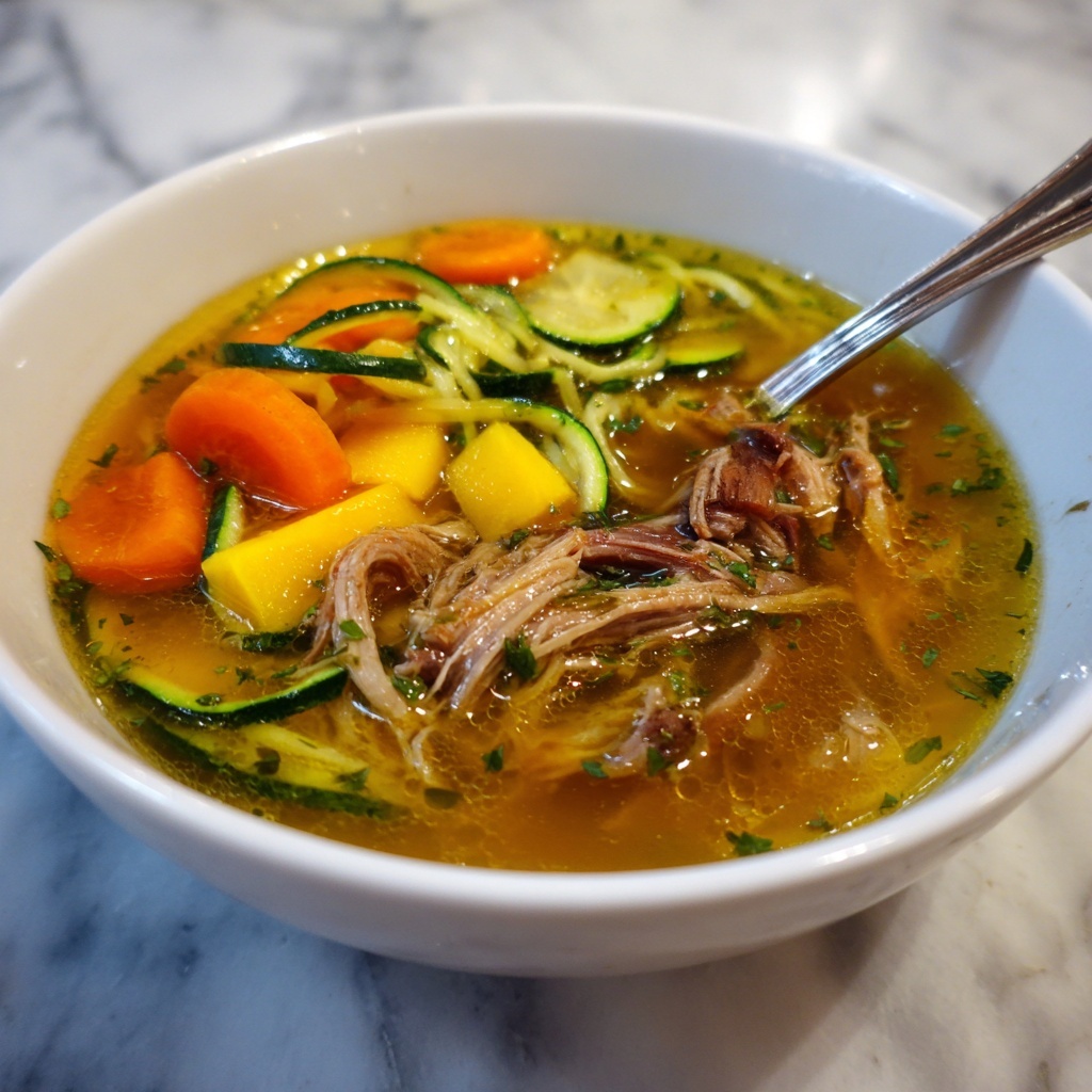 Hearty Caldo de Res: Authentic Mexican Beef Soup Recipe - Recipe Image