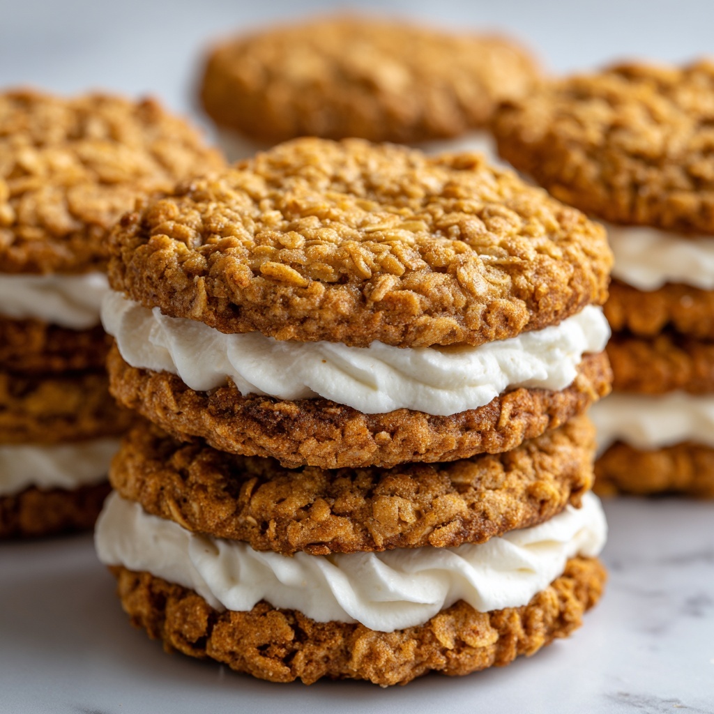Pumpkin Oatmeal Cream Pies Recipe - Recipe Image