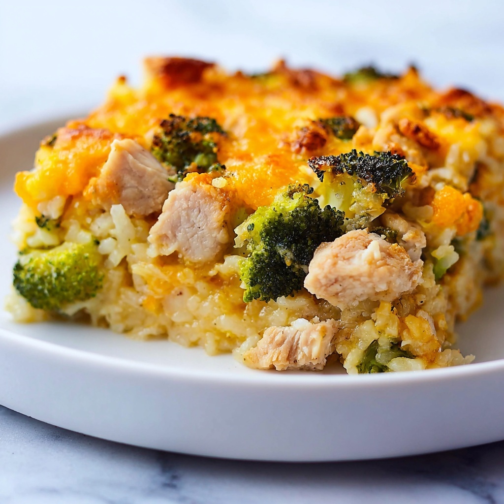 Cheesy Chicken, Rice and Broccoli Skillet Recipe - Recipe Image