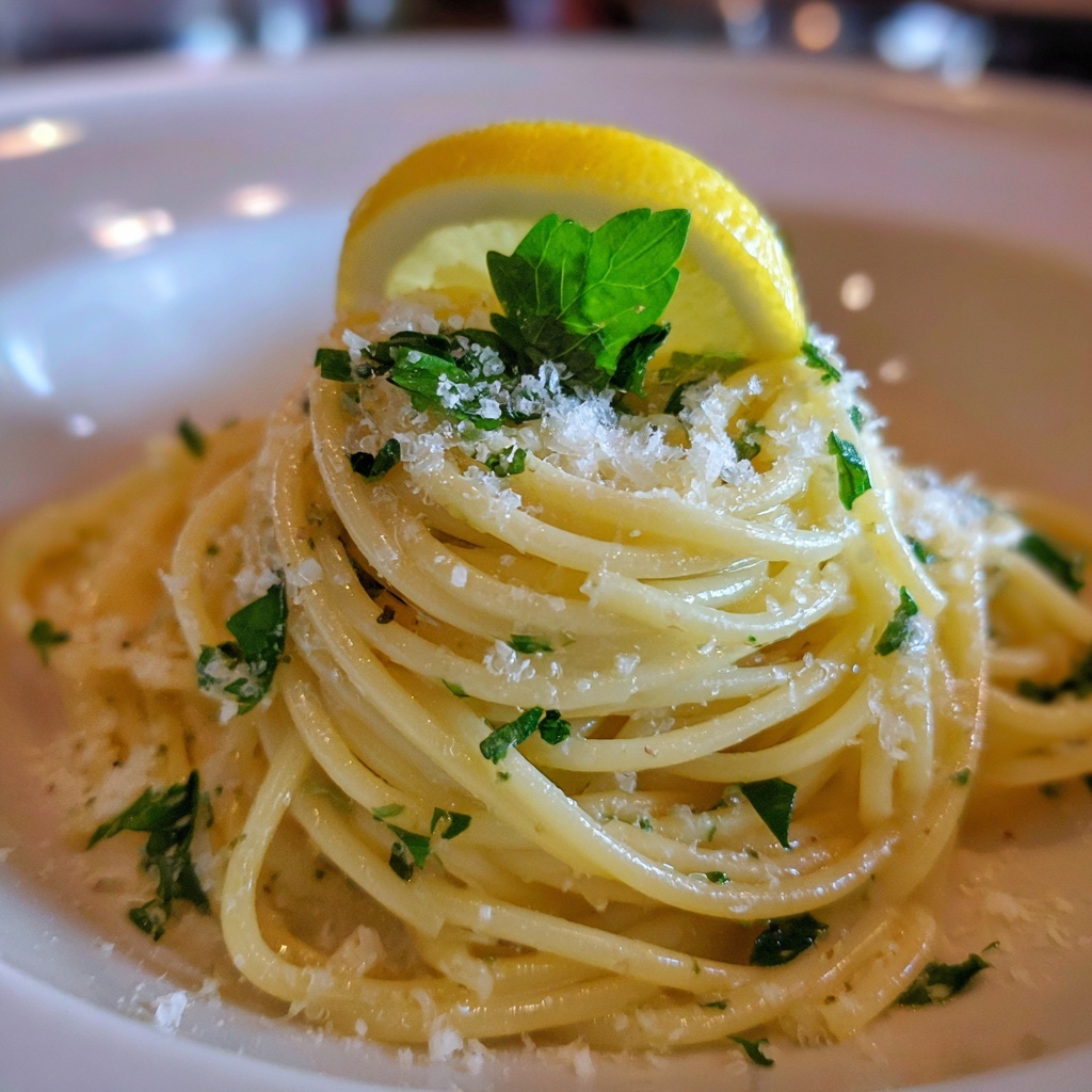 Lemon Garlic Spaghetti: 5 Reasons to Love This Dish Recipe - Recipe Image
