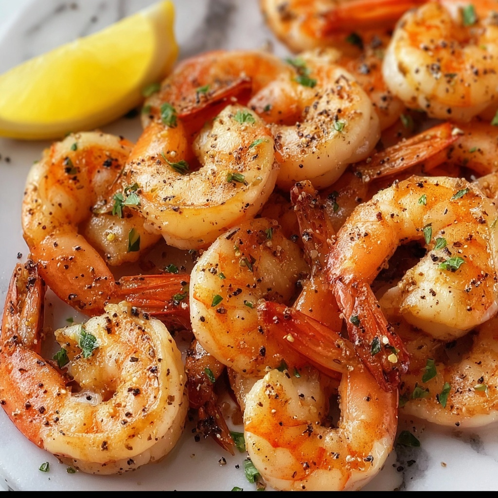 Sautéed Shrimp with Garlic, Lemon, and Herbs Recipe - Recipe Image