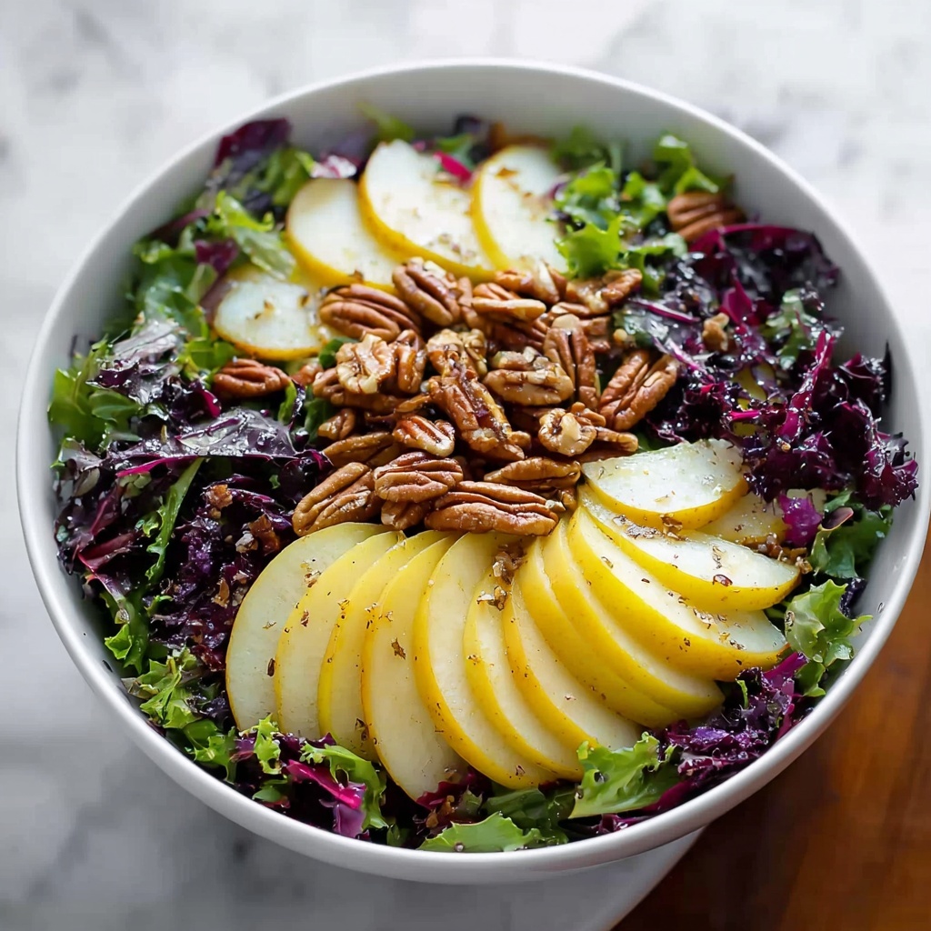 Winter Salad with Pears and Pecans Recipe - Recipe Image