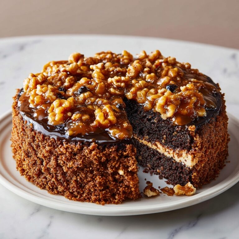 Old Fashioned Date, Apple, and Walnut Cake Recipe