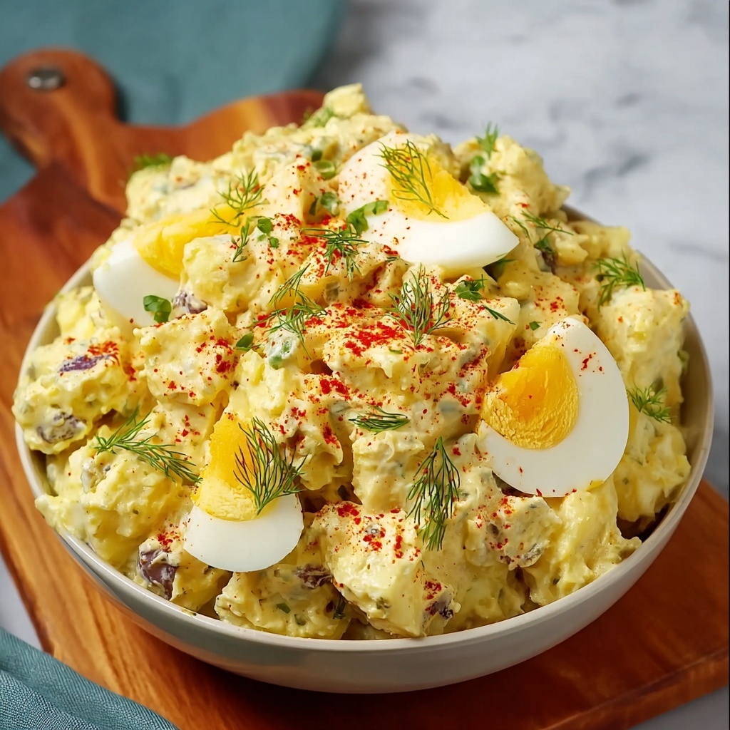 Deviled Egg Potato Salad Recipe - Recipe Image