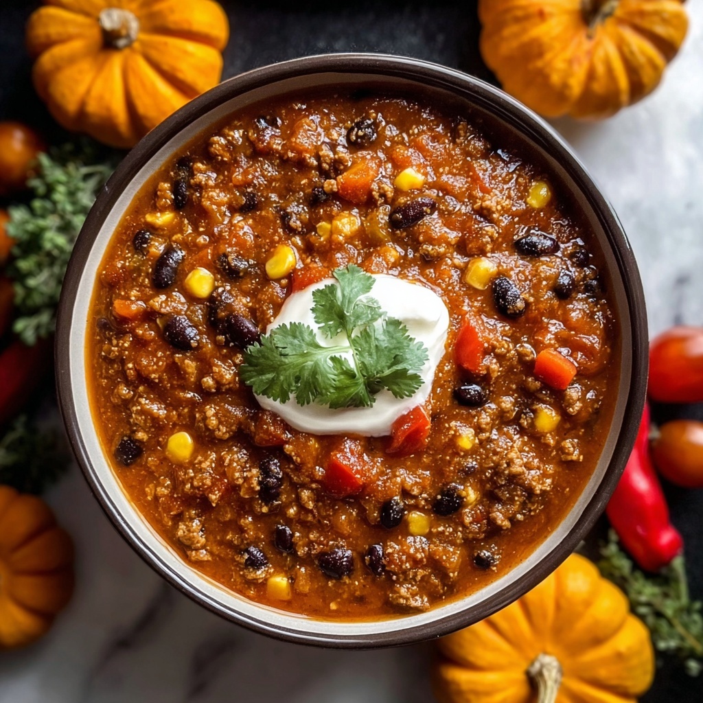Hearty Pumpkin Chili Recipe - Recipe Image