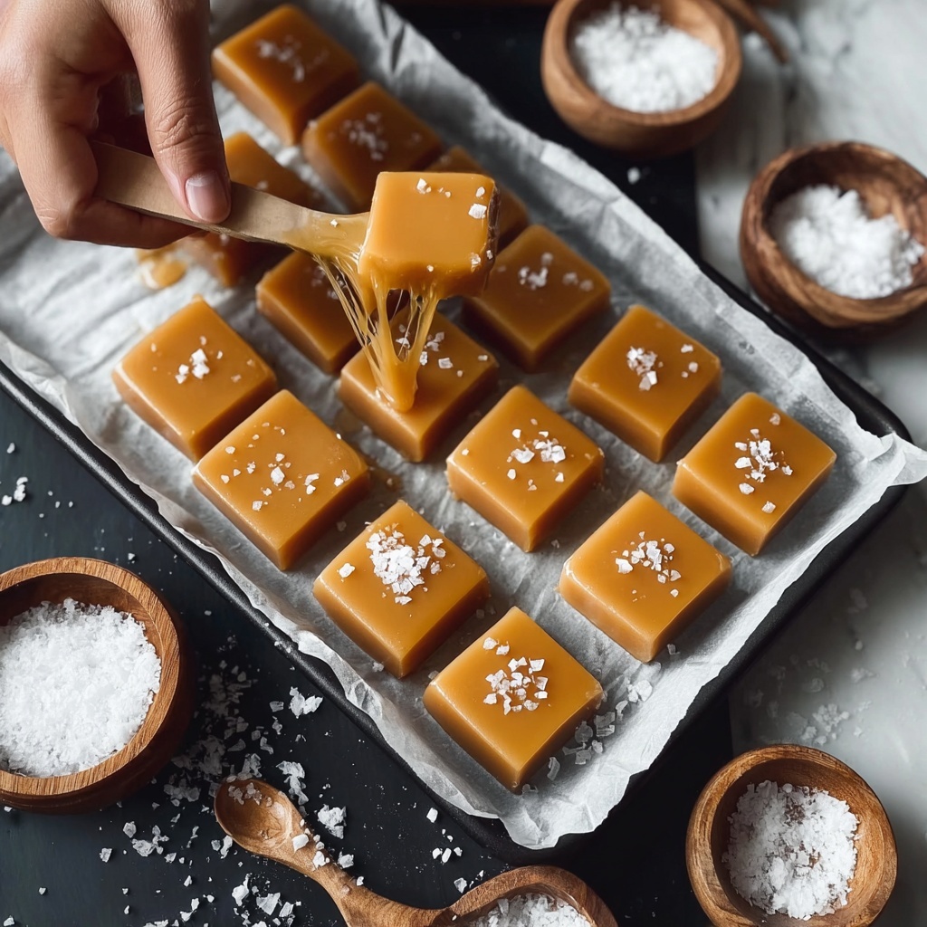Easy Salted Caramels Recipe - Recipe Image