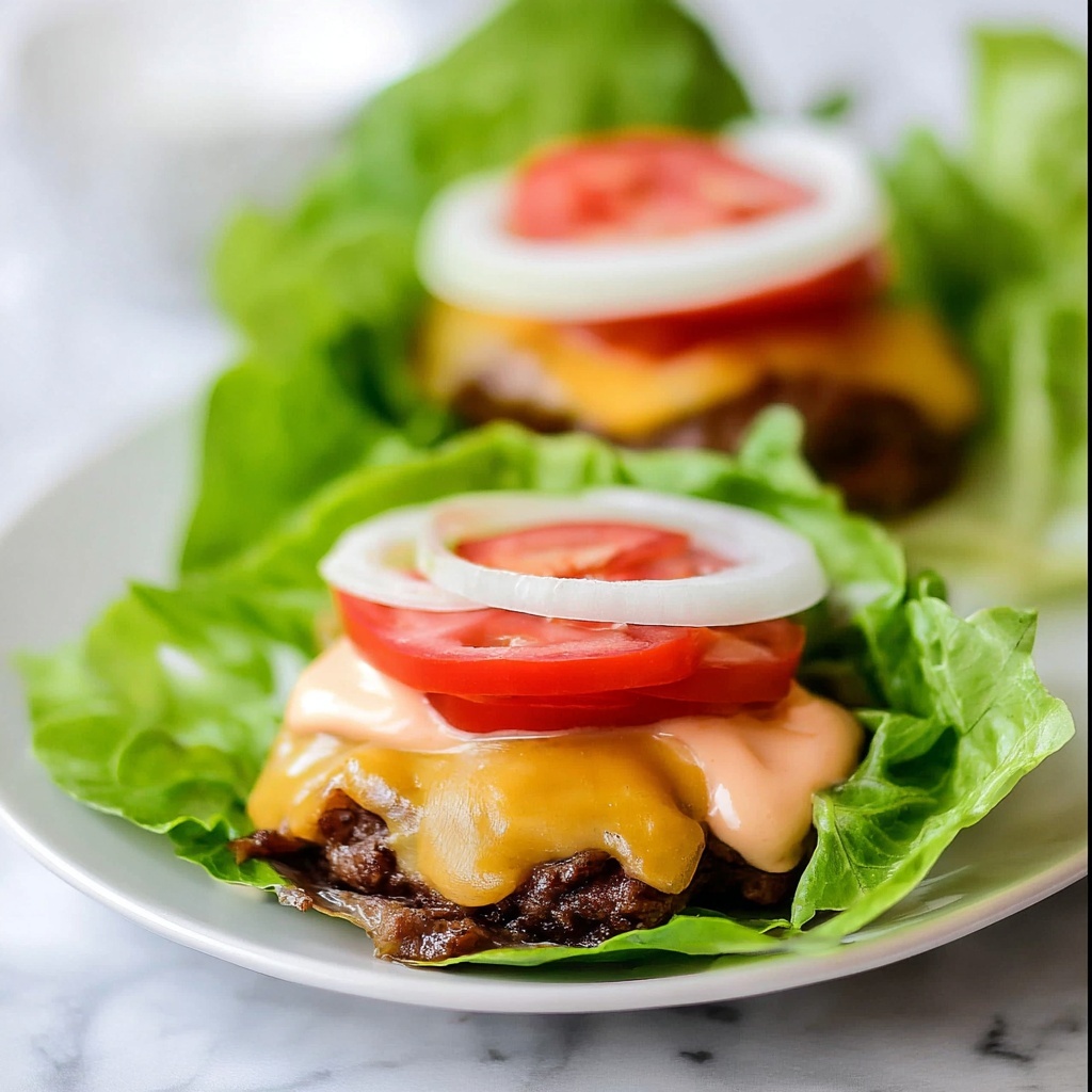 Cheeseburger Lettuce Wraps Recipe - Recipe Image