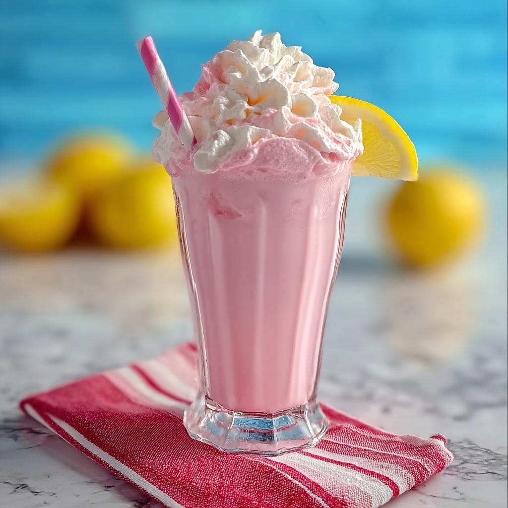 Whipped Pink Lemonade: Refreshing Creamy Delight Recipe - Recipe Image