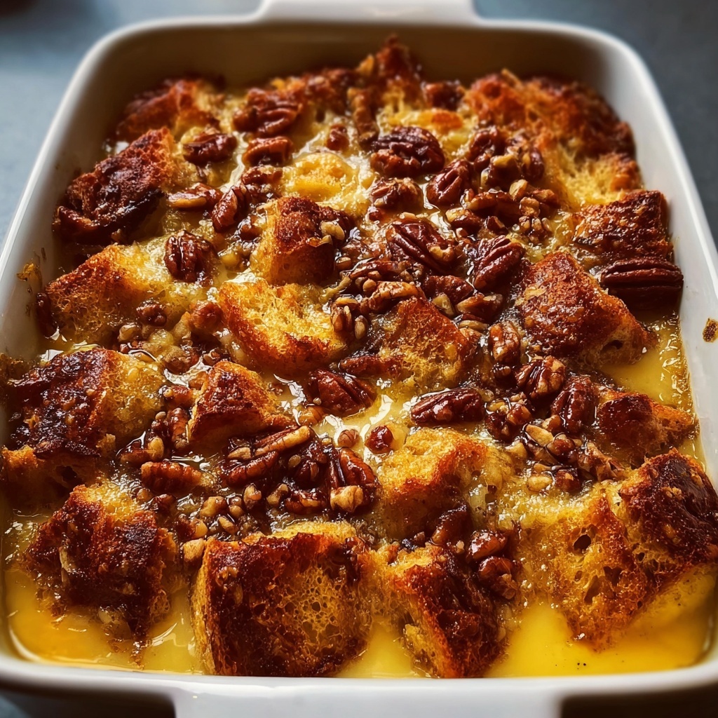 Sweet Potato Pecan Bread Pudding Recipe - Recipe Image