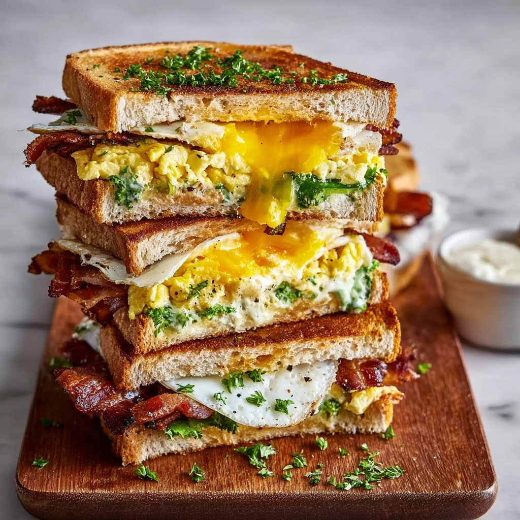Breakfast Club Sandwich Recipe - Recipe Image