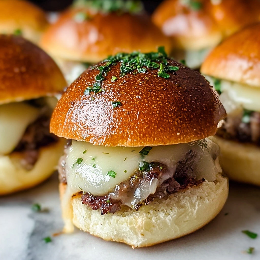 Easy Italian Sliders Recipe - Recipe Image