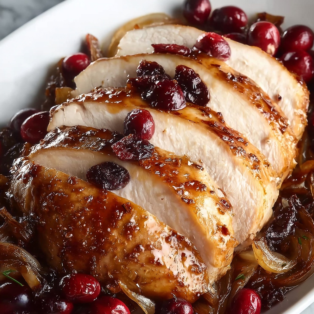 Crock Pot Cranberry Turkey Breast Recipe - Recipe Image
