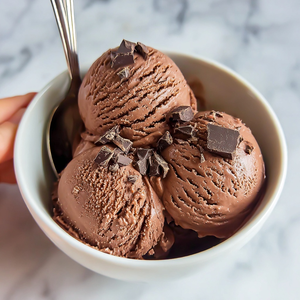 Chocolate Greek Frozen Yogurt Recipe - Recipe Image
