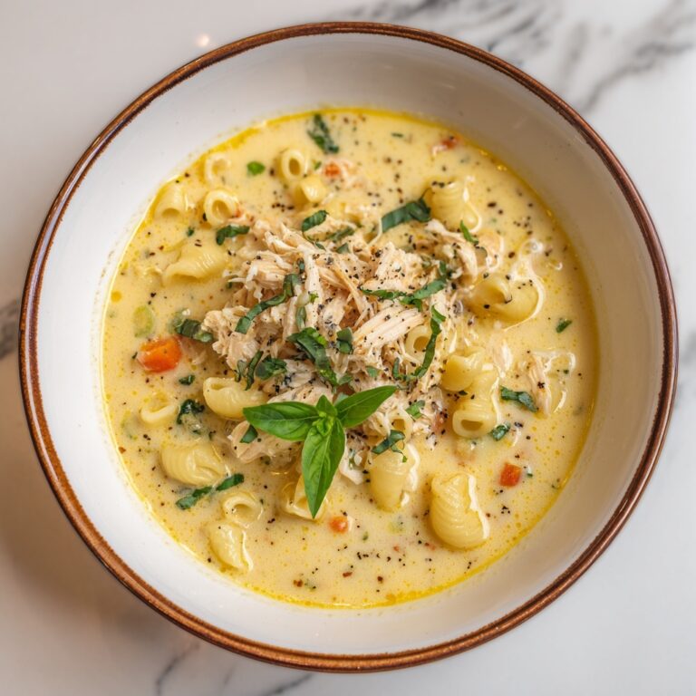 Chicken Macaroni Cheese Soup: 5 Steps to Pure Bliss Recipe