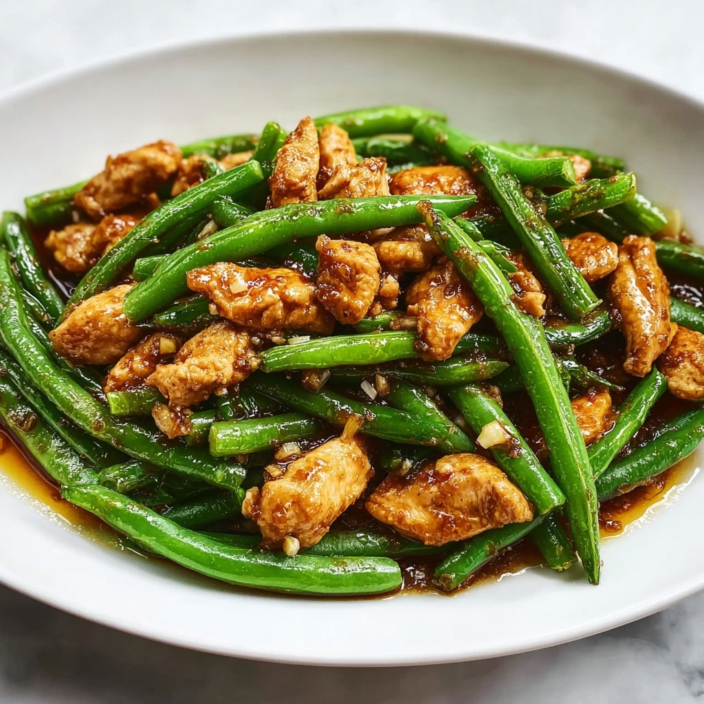 Honey Hoisin Green Bean Chicken Recipe - Recipe Image