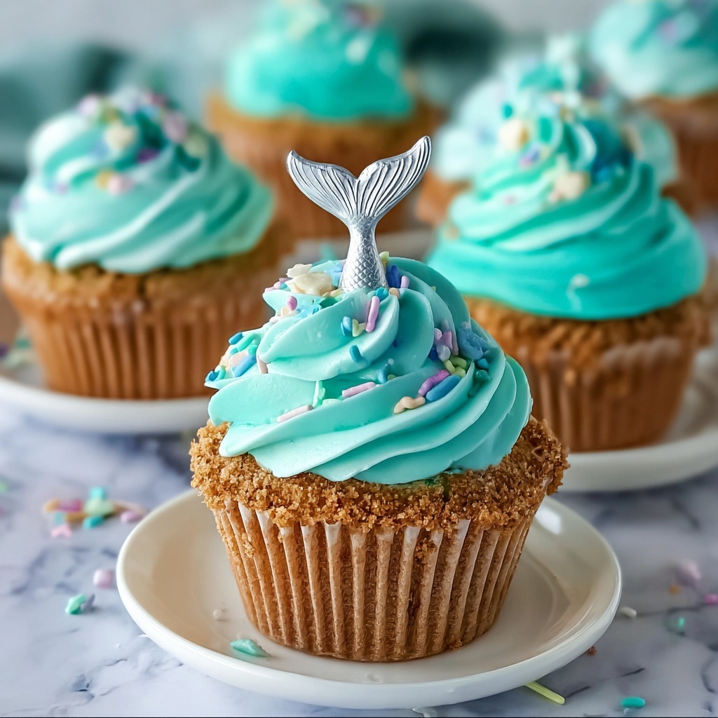 Mermaid Tail Cheesecake Cups Recipe - Recipe Image
