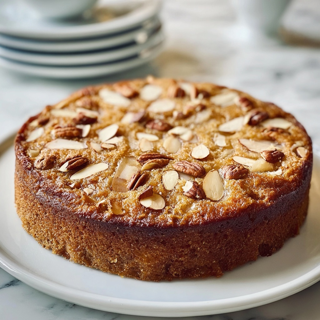 Moist, Fluffy Almond Flour Apple Cake (Gluten-Free) Recipe - Recipe Image