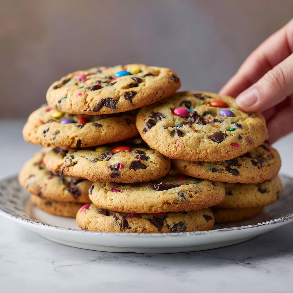 Easy Winter Wonderland Chocolate Chip Cookies Recipe - Recipe Image