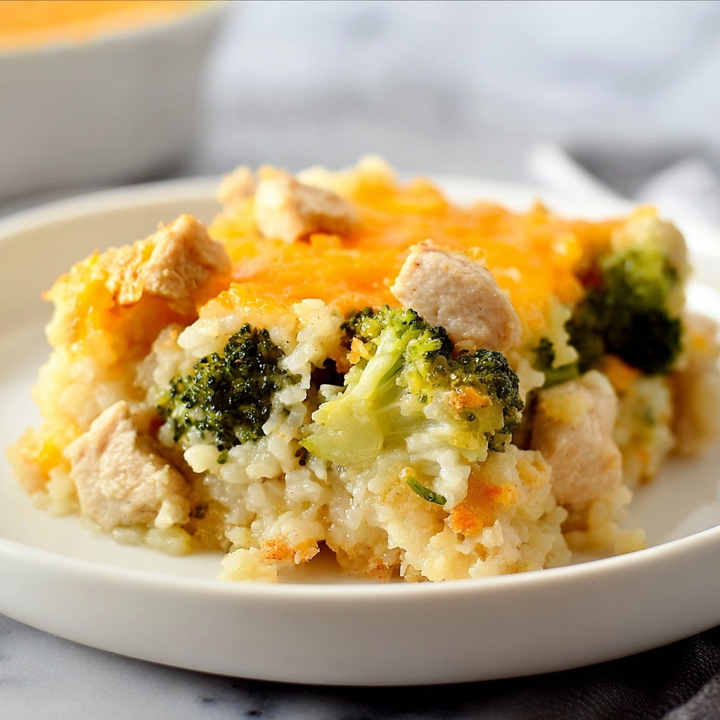 Cheesy Chicken, Rice and Broccoli Skillet Recipe - Recipe Image