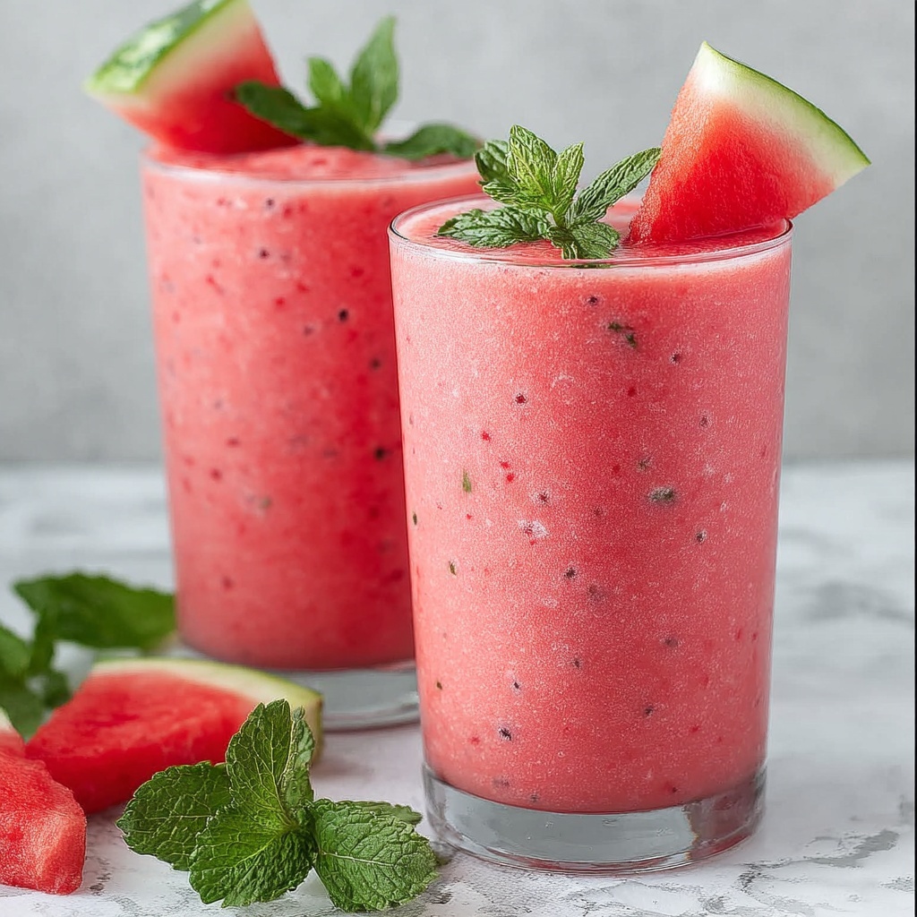 Watermelon Smoothie: The Ultimate Refreshing Summer Drink Recipe - Recipe Image