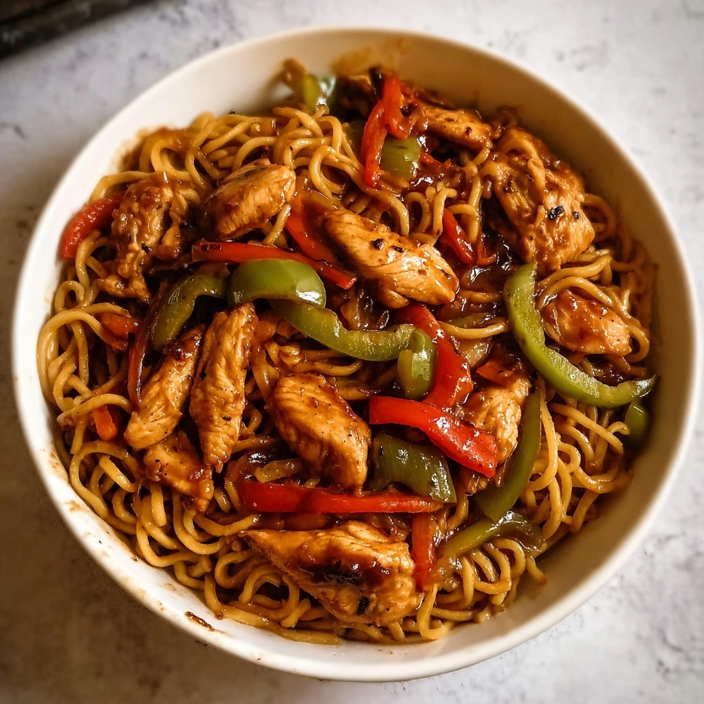 Honey Pepper Chicken Pasta: 30-Minute Flavor Delight Recipe - Recipe Image