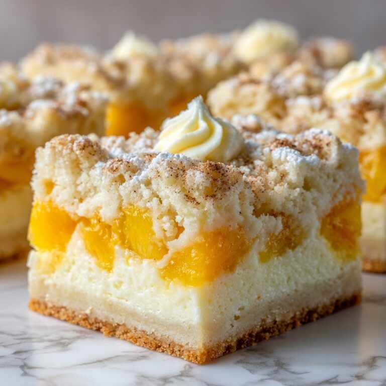 Easy Peach Dump Cake Recipe