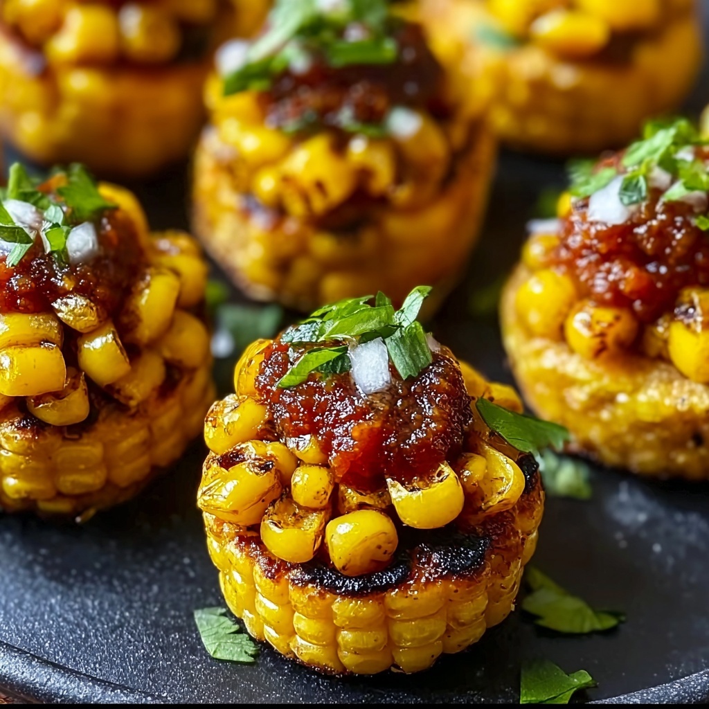 Spicy Mexican Corn Bites: Irresistibly Creamy and Zesty Recipe - Recipe Image