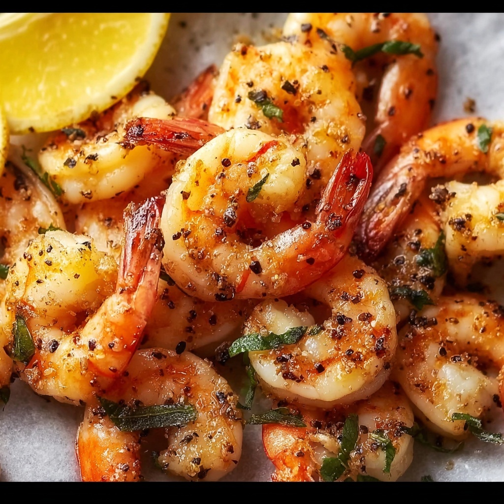 Sautéed Shrimp with Garlic, Lemon, and Herbs Recipe - Recipe Image