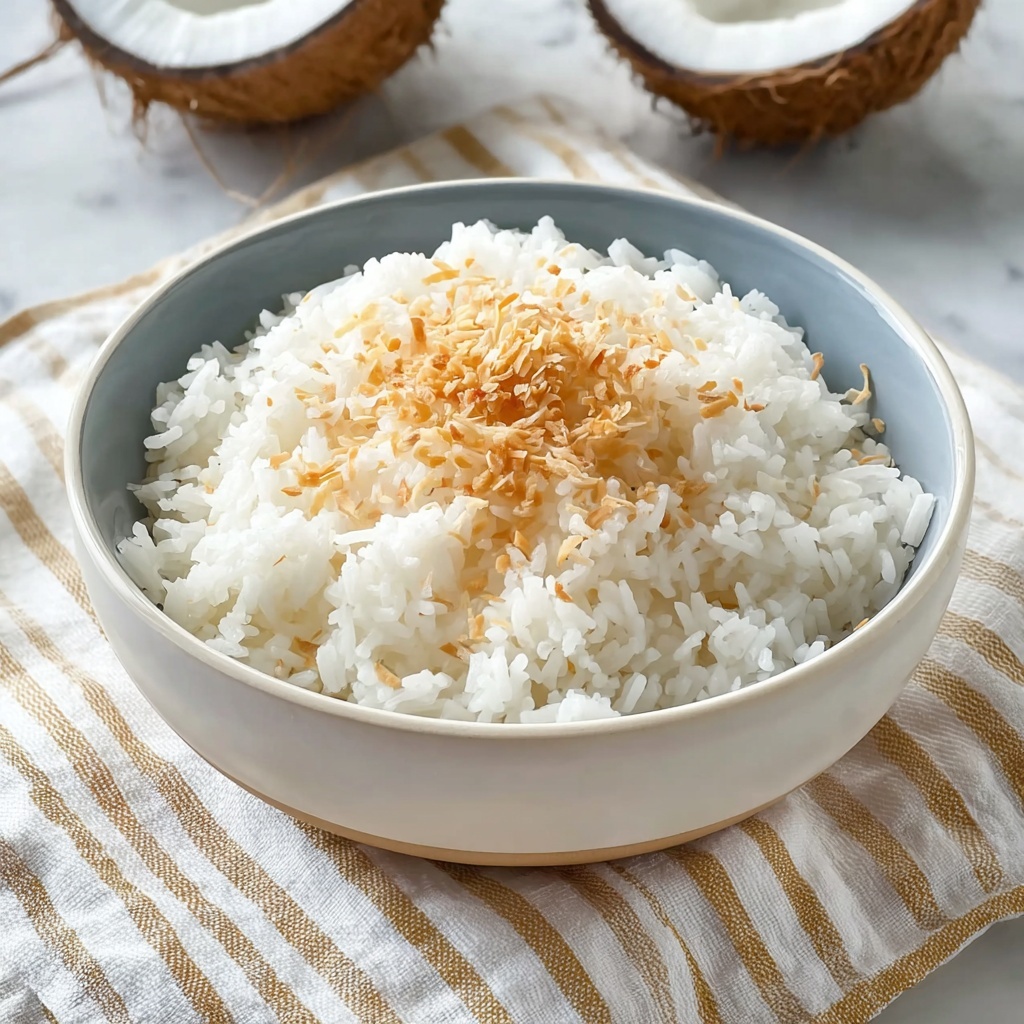 Irresistible Jamaican Coconut Sweet Rice Recipe - Recipe Image