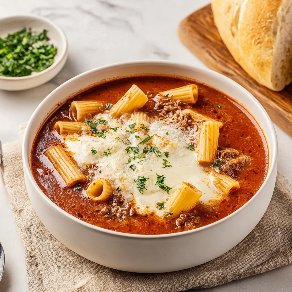 Chicken Parmesan Soup Recipe - Recipe Image