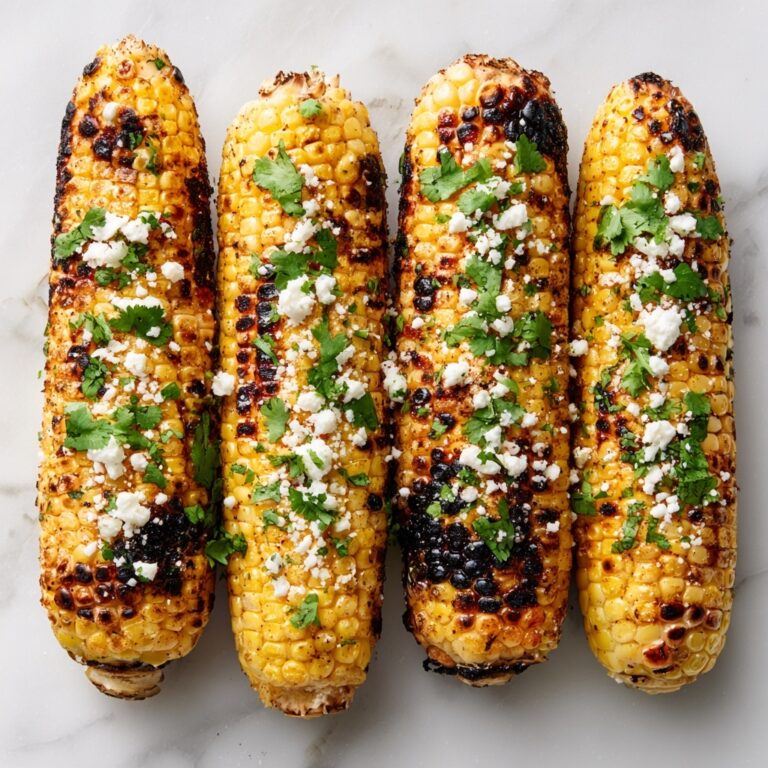 Grilled Corn with Cilantro-Lime Butter Recipe