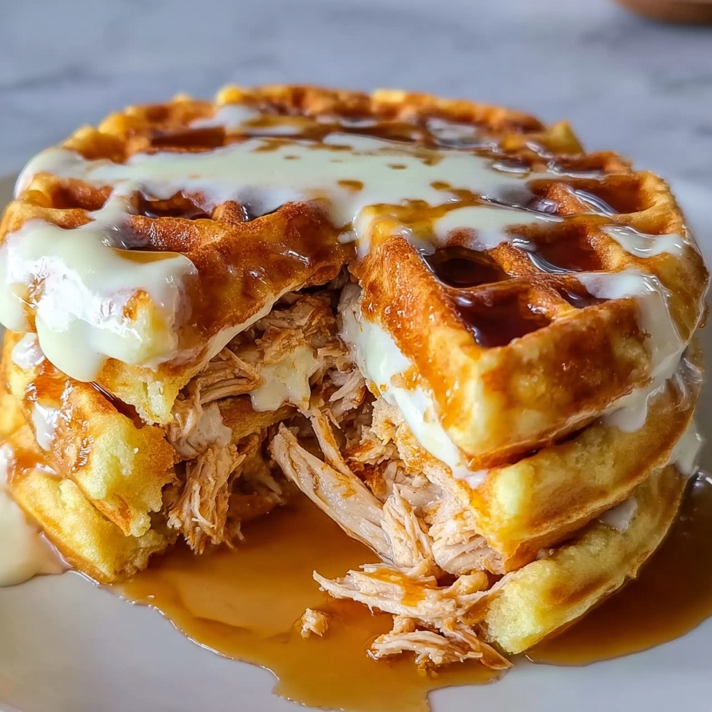 Chicken & Waffles Breakfast Bake Recipe - Recipe Image