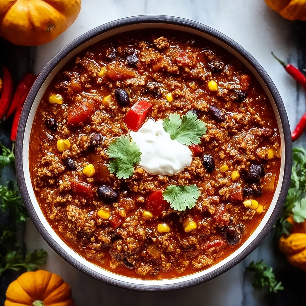 Hearty Pumpkin Chili Recipe - Recipe Image