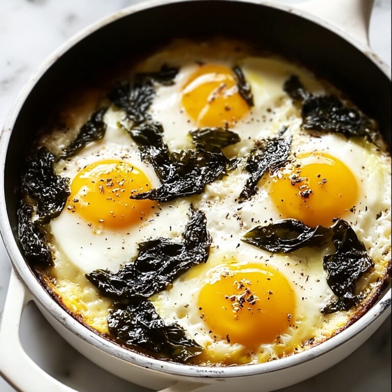 Baked Eggs Florentine: A Silky Spinach Delight You’ll Love Recipe