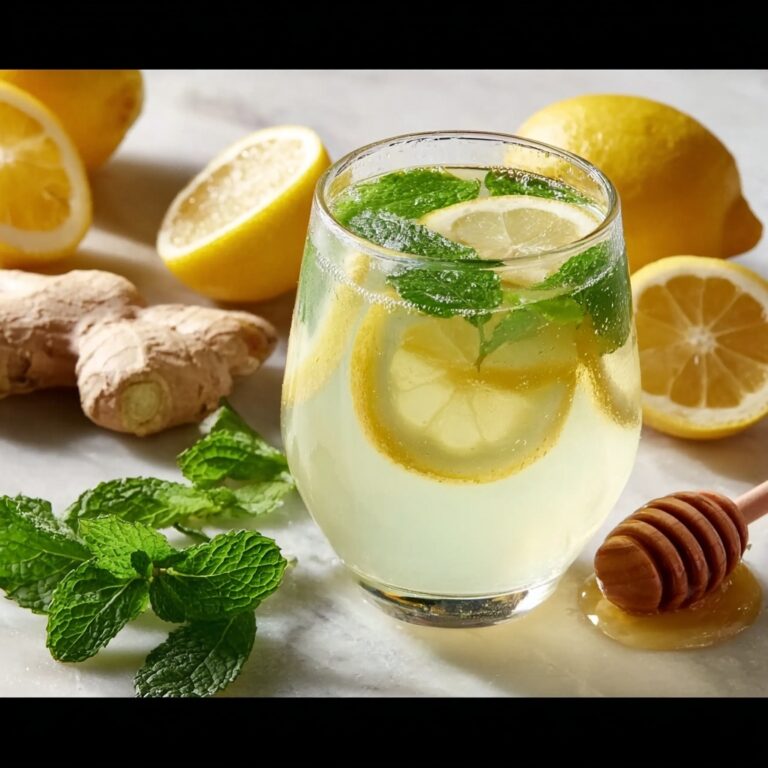Lemon Balm Detox Drink: A Refreshing Fat-Burning Tea for Weight Loss Recipe