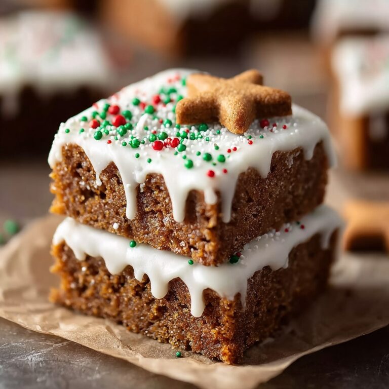 Gingerbread Cookie Bars Recipe