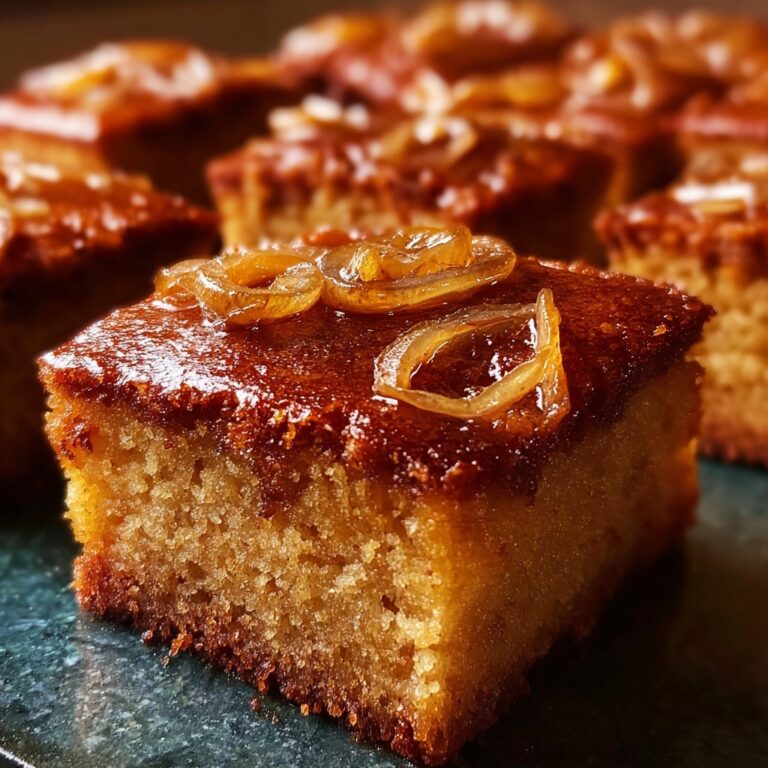 Pear Cardamom Blondies Recipe