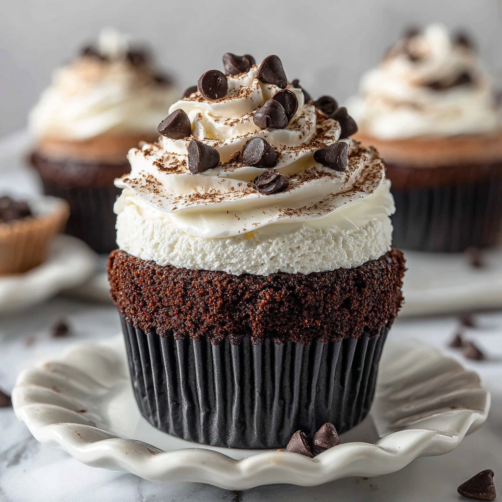 Chocolate Lasagna Cupcake Cups Recipe - Recipe Image