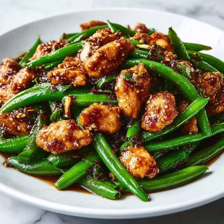 Honey Hoisin Green Bean Chicken Recipe