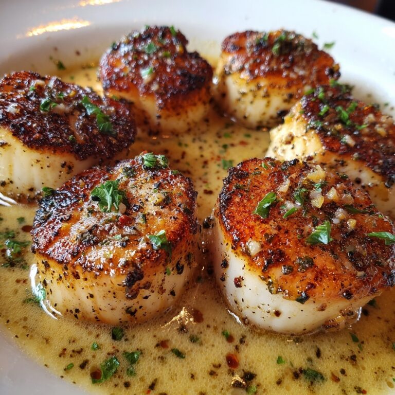 Lemon Garlic Scallops Recipe