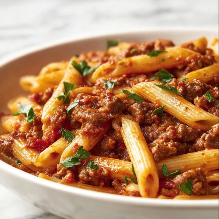 One Pot Sloppy Joe Pasta Recipe