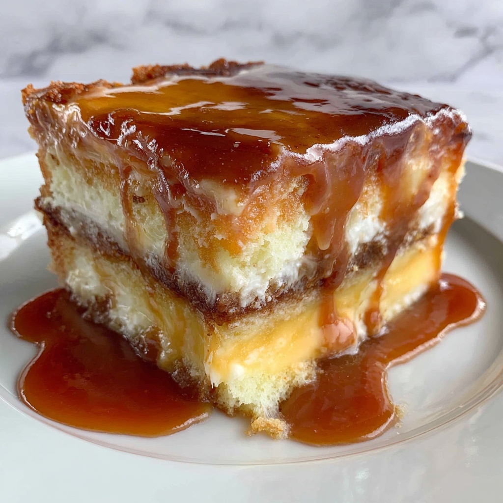 Salted Caramel Kentucky Butter Cake Recipe - Recipe Image