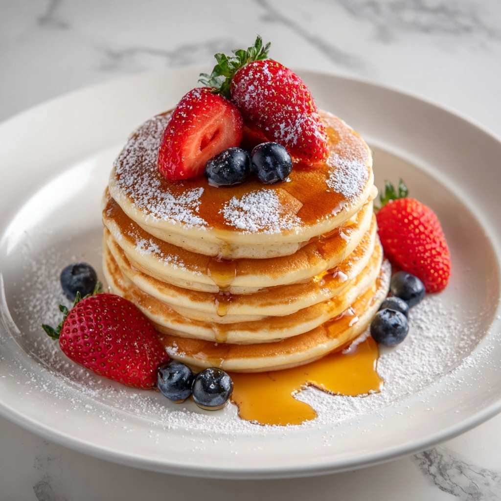 Fluffy Whole-Grain Pancakes Recipe - Recipe Image