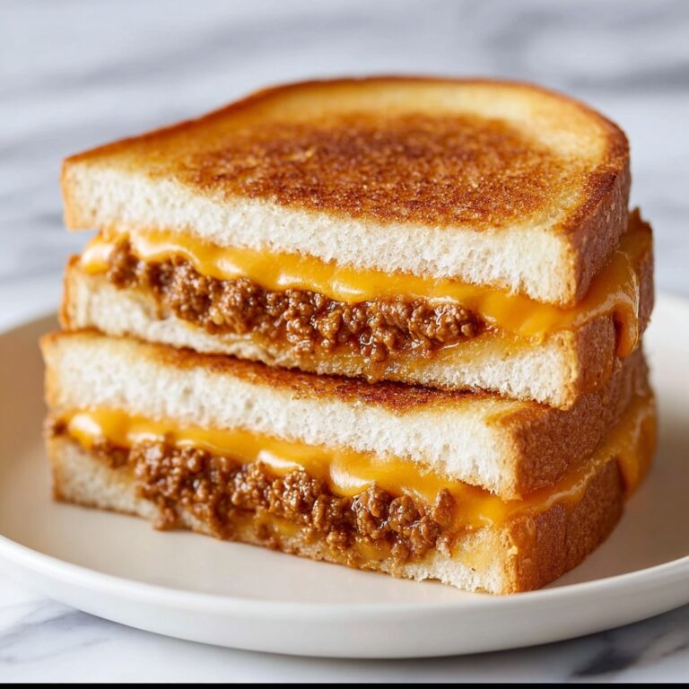 Sloppy Joe Grilled Cheese Recipe