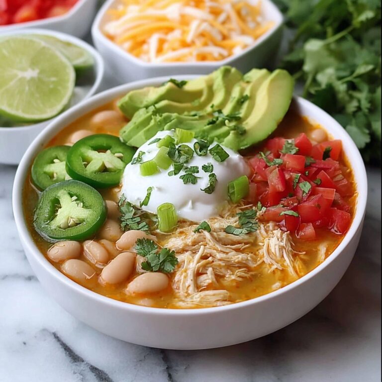 Creamy Cajun White Chicken Chili Recipe