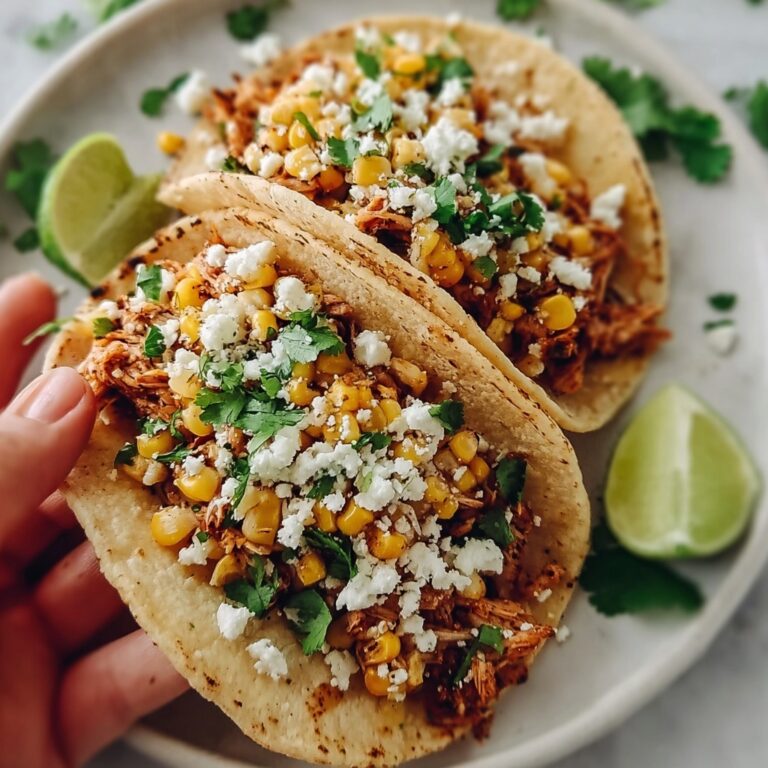 Fried Chicken Street Corn Tacos Recipe