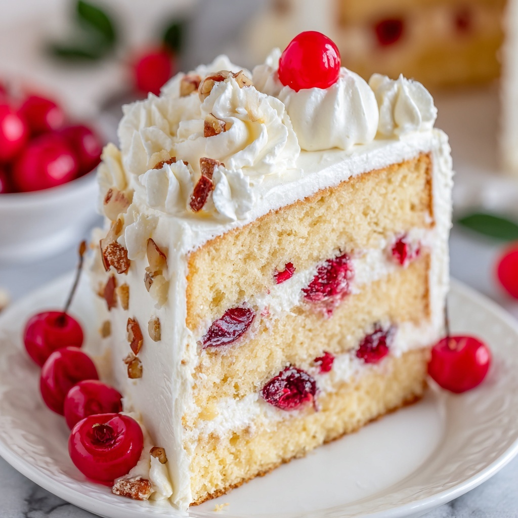 White Forest Cake Recipe - Recipe Image